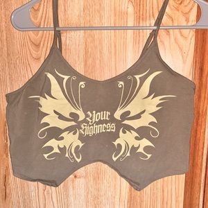 Crop Top Spaghetti Strap Women’s